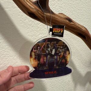 Kiss Logo Christmas Ornament Kurt S Adler promotional Kiss catalog tree ornament